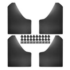 Set of 4 Black Splash Guards for Ford F-150