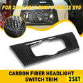 Set of 2 Carbon Fiber Headlight Trim for BMW 3 Series E90 E92 E93 (2005–)