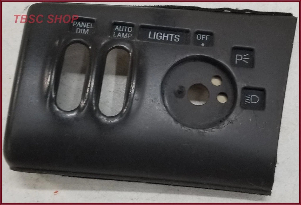 Headlight Switch Panel for Lincoln Mark VIII (1993–1996) Dark Tan Grade B