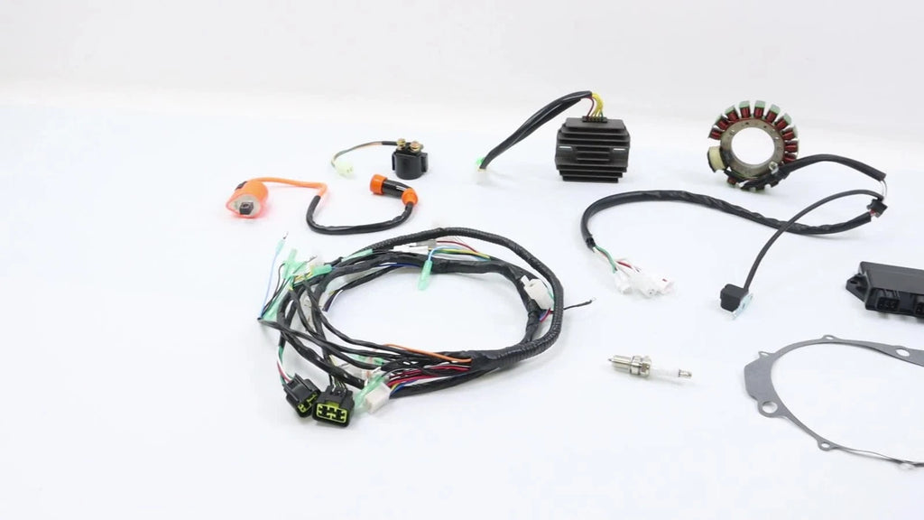 Magneto Stator Ignition Coil Wire Harness CDI Kit for Yamaha Warrior 350 (1987-2004)