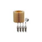Wix Engine Oil Filter & Denso 4 Iridium LL Spark Plugs for Avalon ES300h (2013–2020)