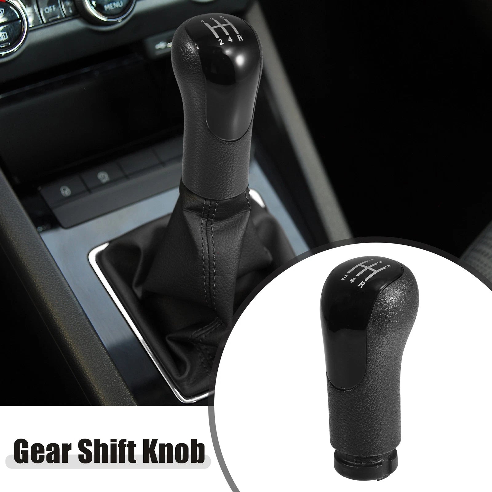 5 Speed Manual Gear Shift Knob for Ford Fiesta Fusion Transit (2000–2023)