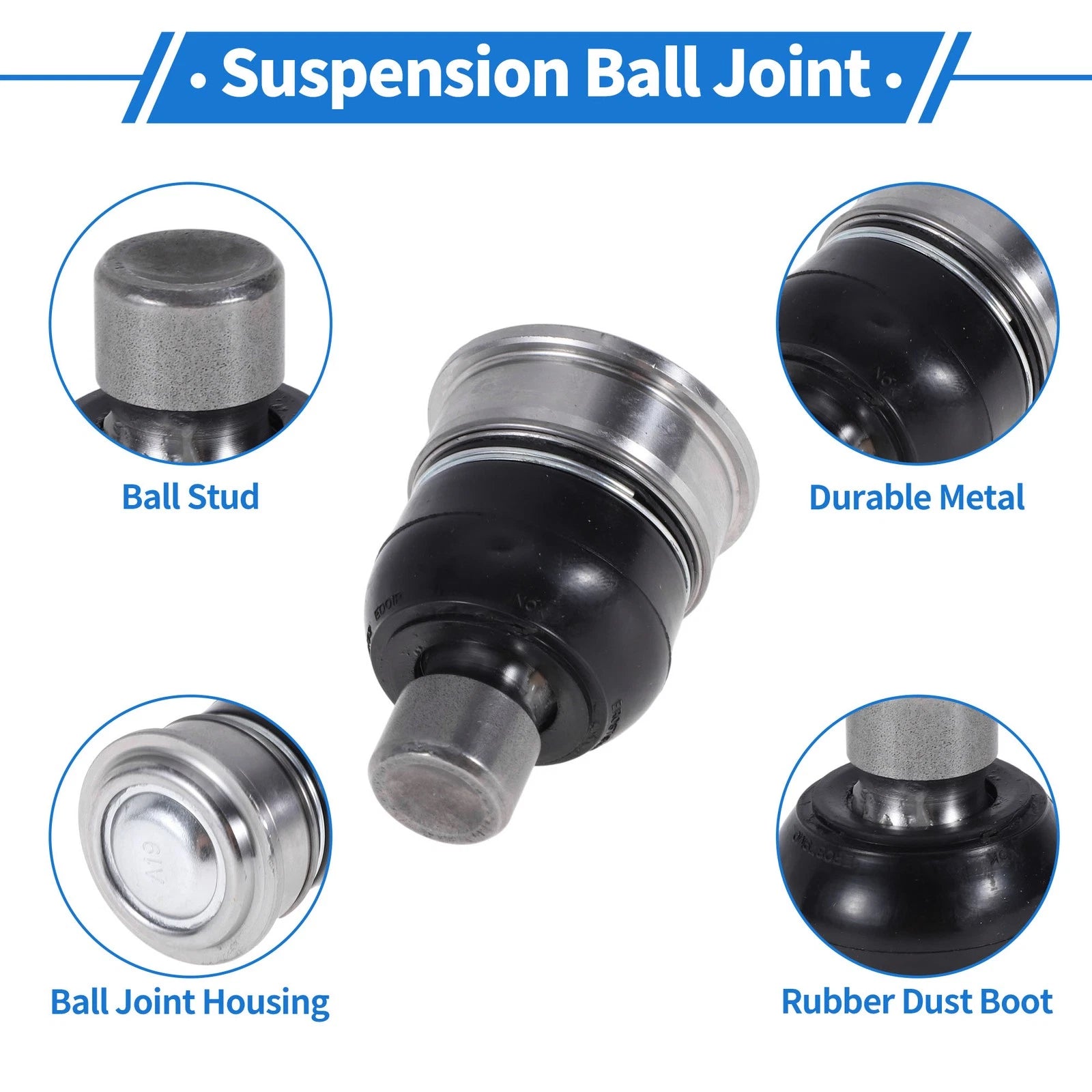 2 Pcs Front Lower Ball Joints for Chevrolet City Express (2015–2018) No.K500223
