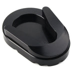 Black Kickstand Enlarge Plate Pad for Vespa Sprint Primavera 150 (2013-2020)