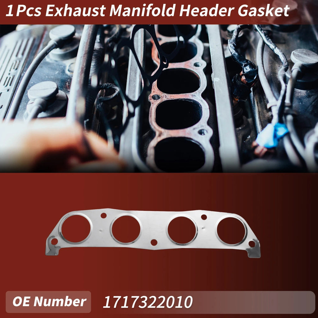 Exhaust Manifold Header Gasket for Toyota Corolla (1998–2008) No.1717322010