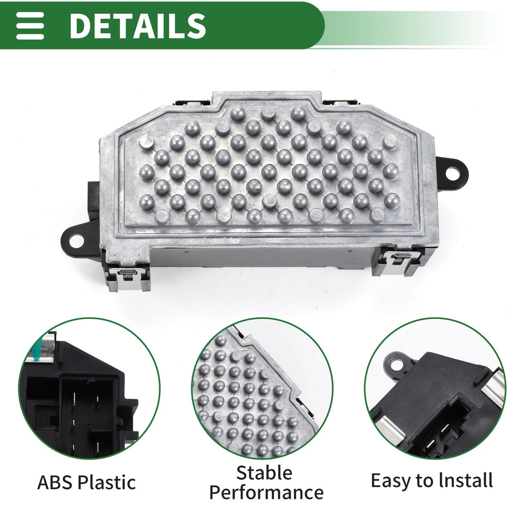 HVAC Blower Motor Resistor No. 8K0820521B for Audi A8/S8 (2011–2018)