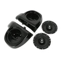 6.5" Lower Vented Fairings Speaker Glove Box for Harley Touring FLHT (2014–2024)