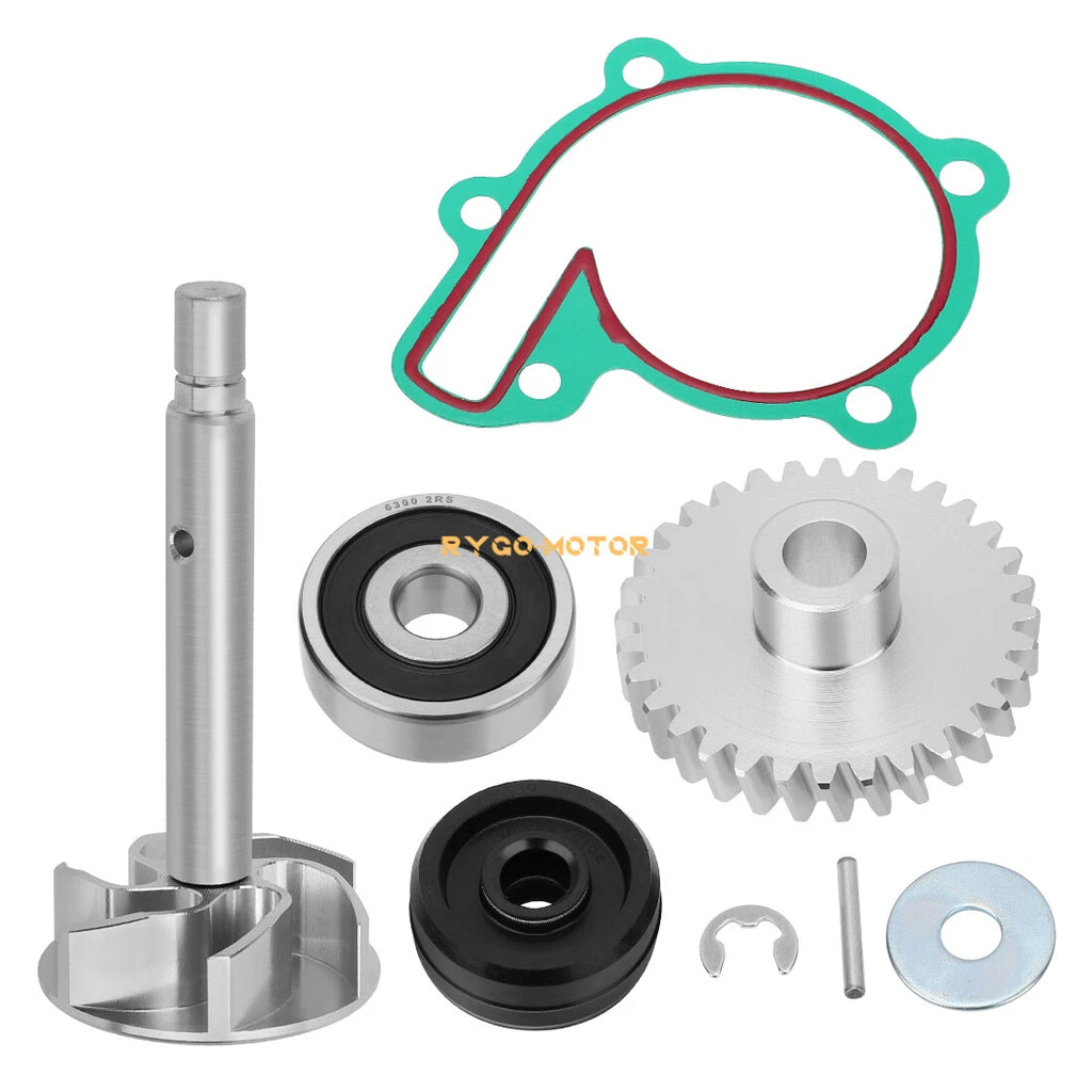 Water Pump Impeller Gear Bearing Seal Kit & Gasket for Yamaha Banshee 350 (1987–2006)