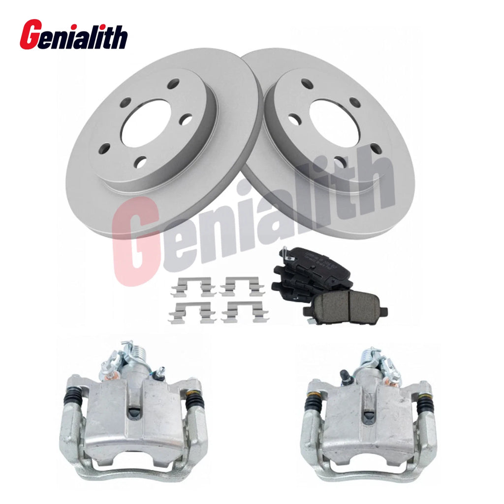 Rear Ceramic Pads G-Coated Rotors Calipers Kit for Buick Chevy Pontiac (2000–2023)
