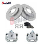 Rear Ceramic Pads G-Coated Rotors Calipers Kit for Buick Chevy Pontiac (2000–2023)