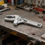 Adjustable Spanner Wrench 668mm - Lightweight Aluminum with Scale
