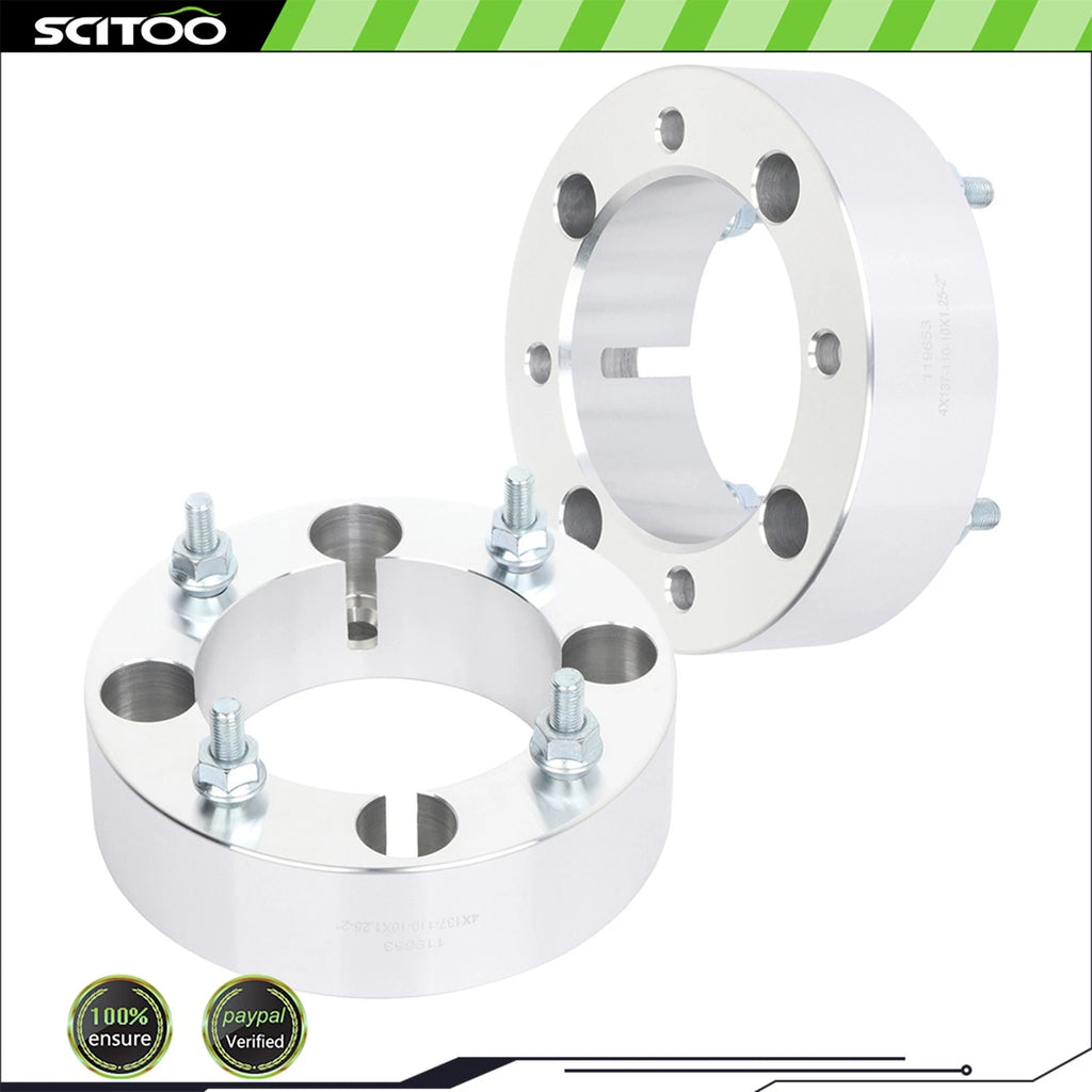 2X 4x137 2" Wheel Spacers 10x1.25 for Can-Am Outlander 400 (2003–2006)
