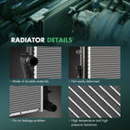 Aluminum Radiator for BMW X5 (2000–2006)