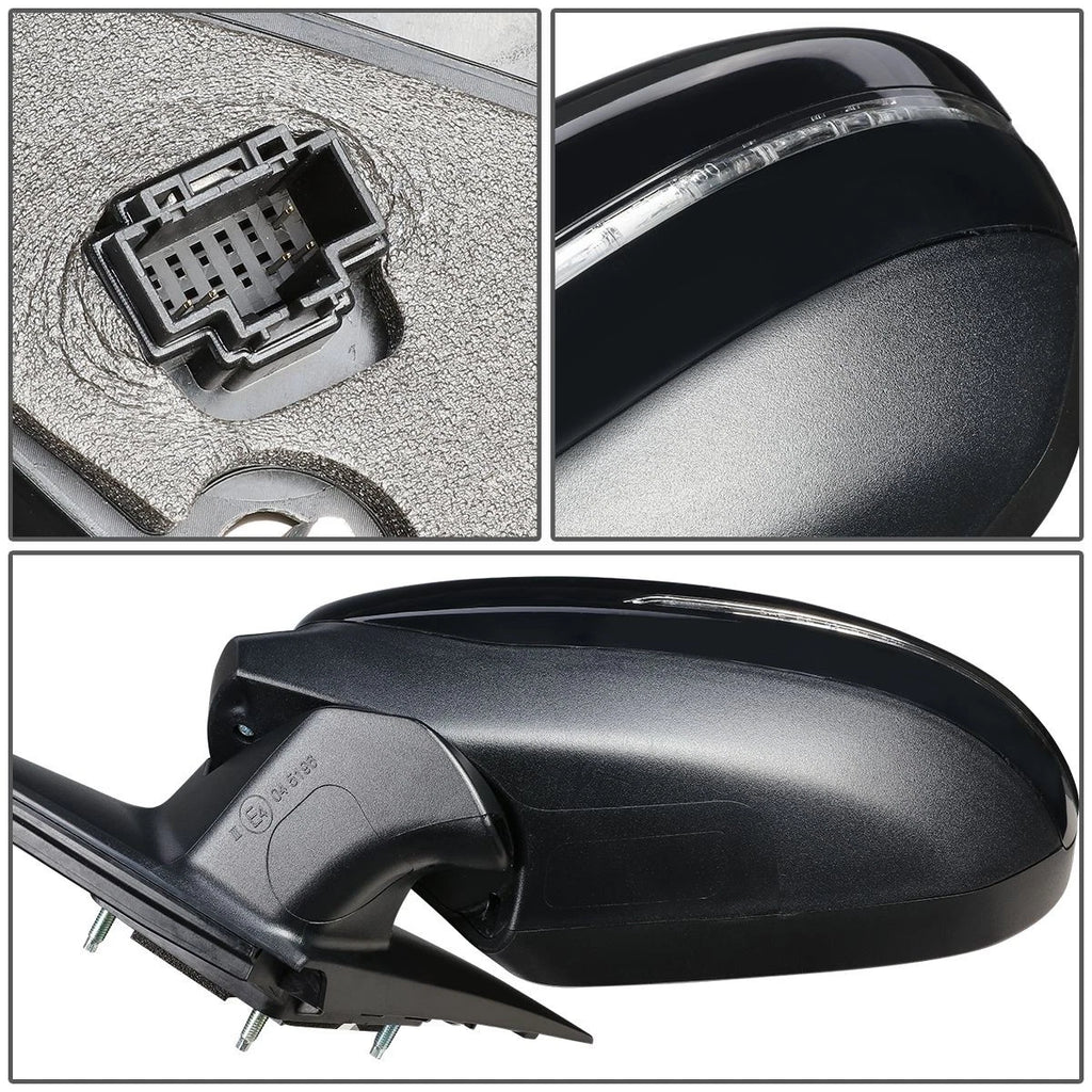 Power Heated Turn Signal Door Mirror Left for Kia Optima (2014–2015) KI1320175