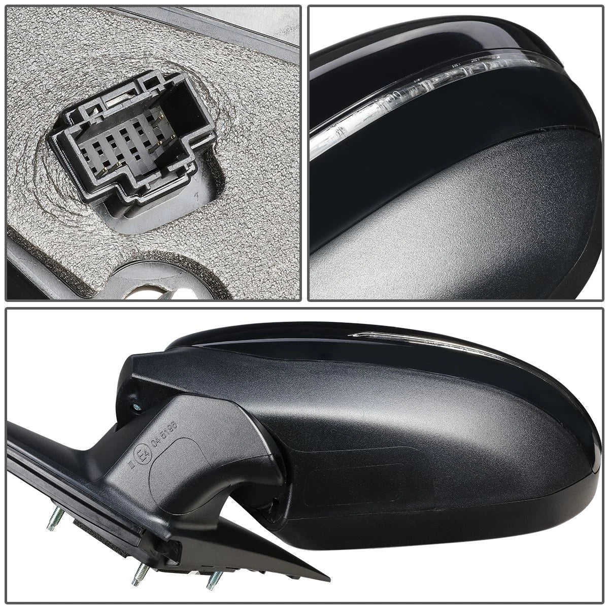 Power Heated Turn Signal Door Mirror Left for Kia Optima (2014–2015) KI1320175