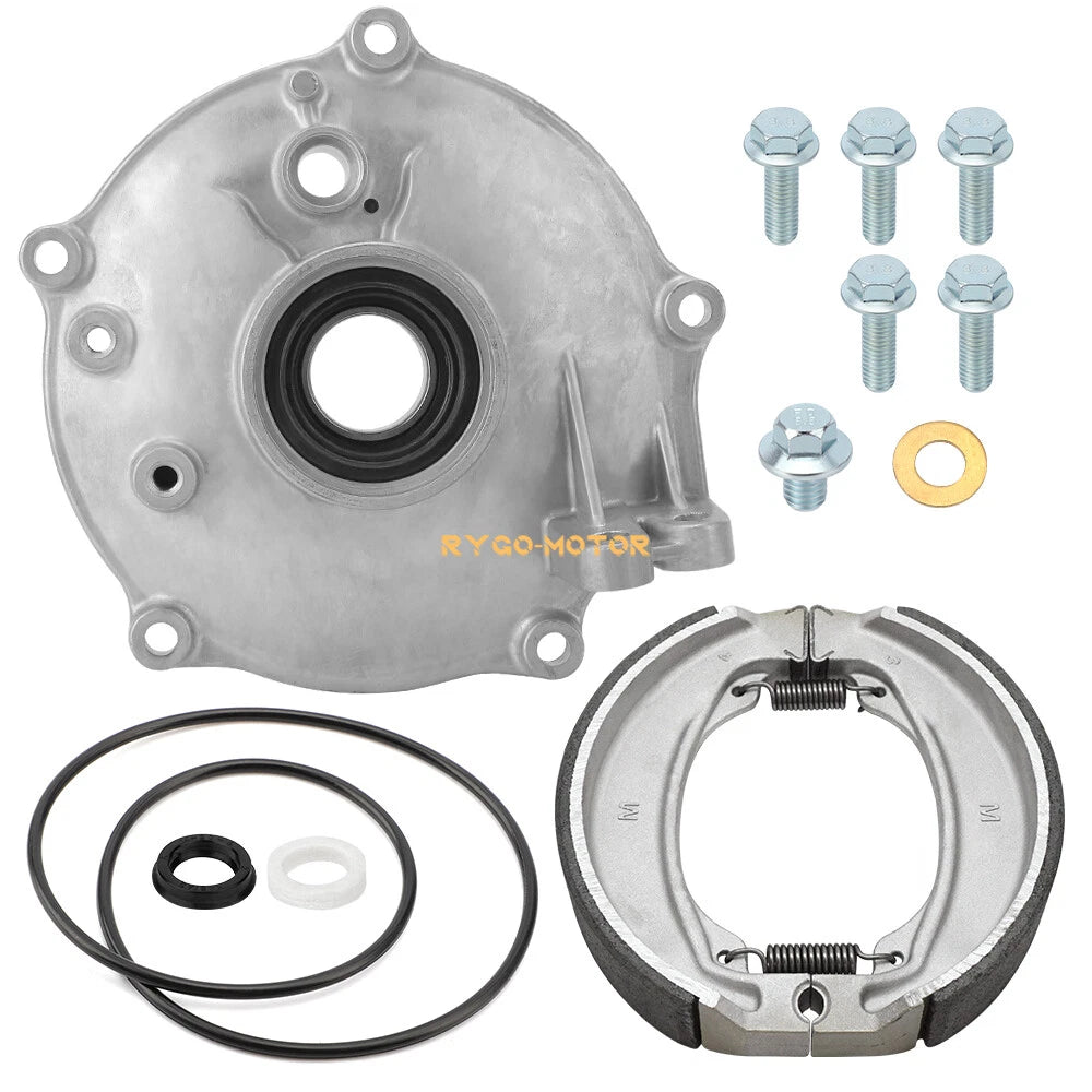 Rear Brake Panel & Shoes Kit for Honda TRX250EX TRX250X (2001–2024) 43010-HM8-000