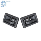 Set of 2 Black Door Handles for Jeep Wrangler YJ TJ (1987–2004)