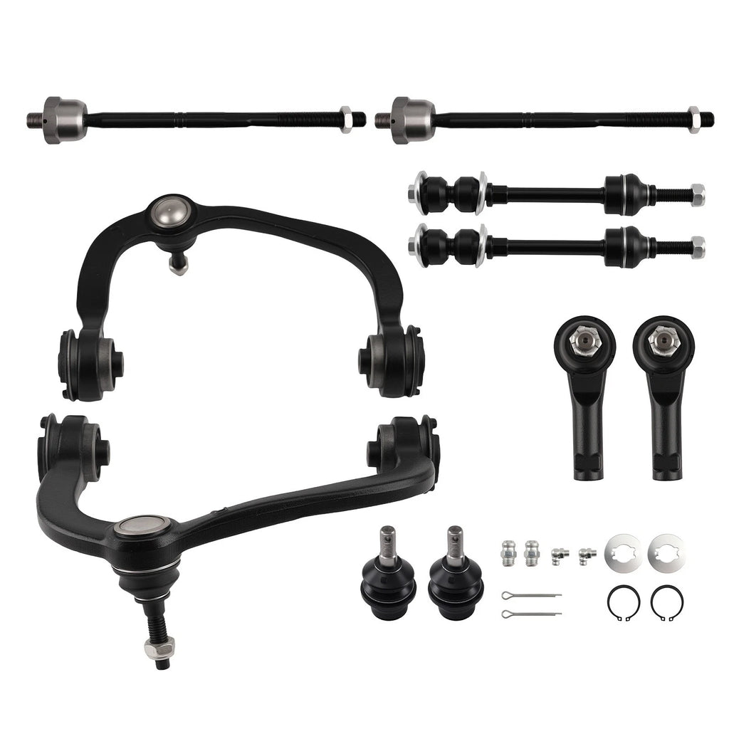10x Front Upper Suspension Kit for Ford F-150, Lincoln Mark TL (2005–2008) 2WD