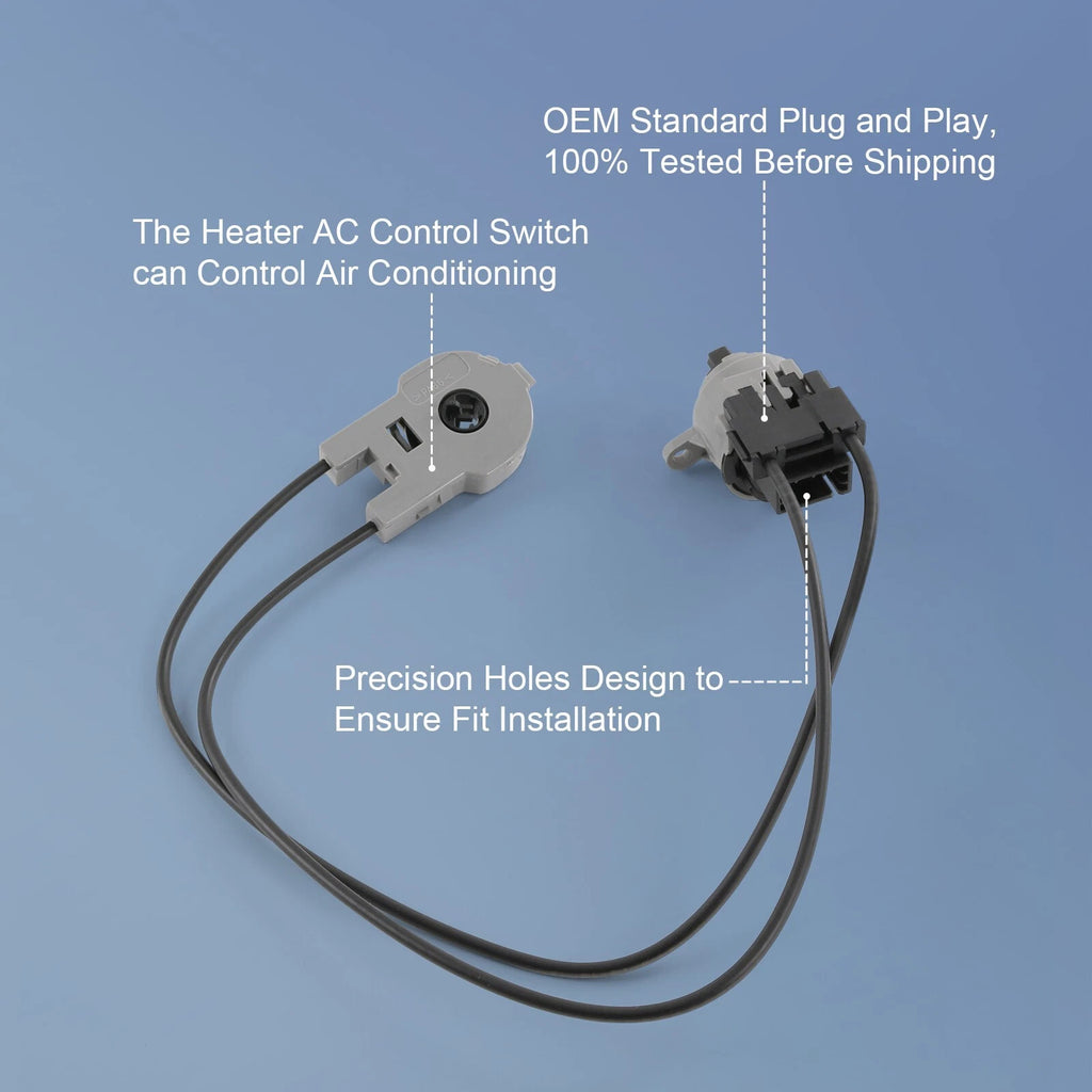 A/C Heater Mode Selector Switch with Cables for Ford Focus