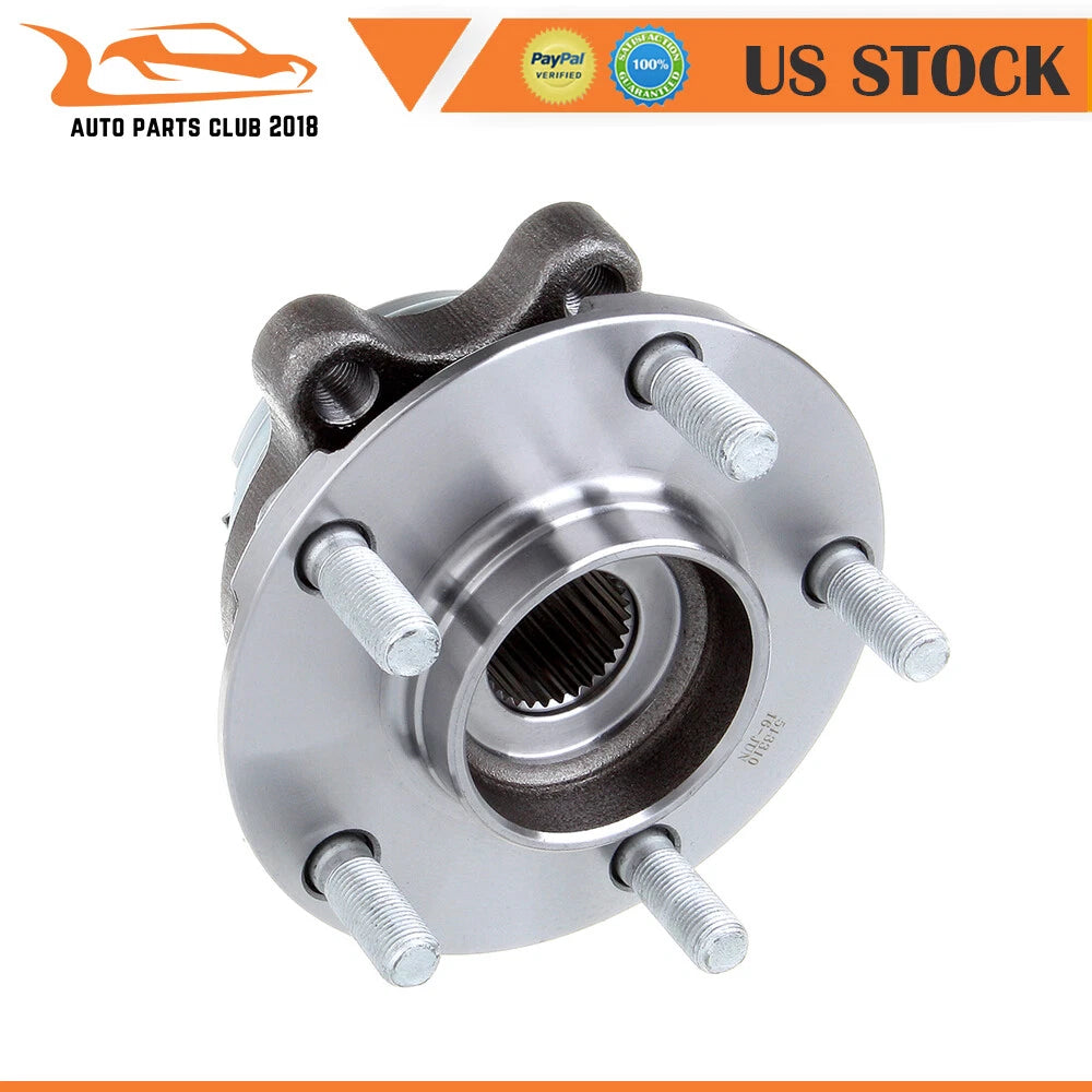 2 Front Wheel Hub Bearing Assembly for Nissan Murano (2003–2007) Quest (2004–2009)
