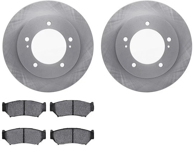 Front Brake Pad and Rotor Kit for Suzuki Sidekick (1991–1998) JV759RQ