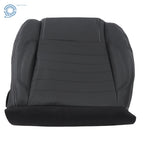 Leather Perforated Driver Side Bottom Seat Cover for Ford Mustang GT (2010–2014)