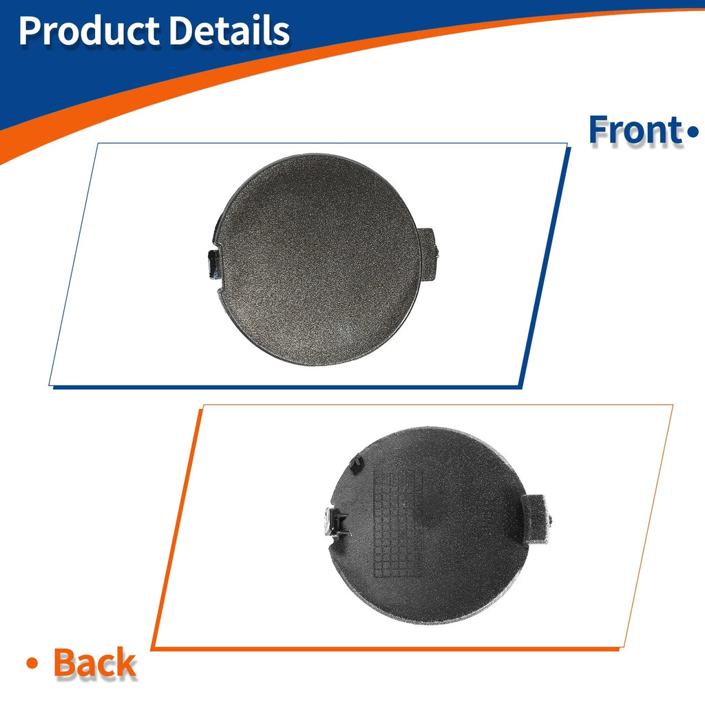 Rear Left Tow Hook Cover for Mazda 6 Atenza (2018–2021) Brown