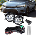 2X LED Fog Lights for Honda Civic Sedan (2017–2021)