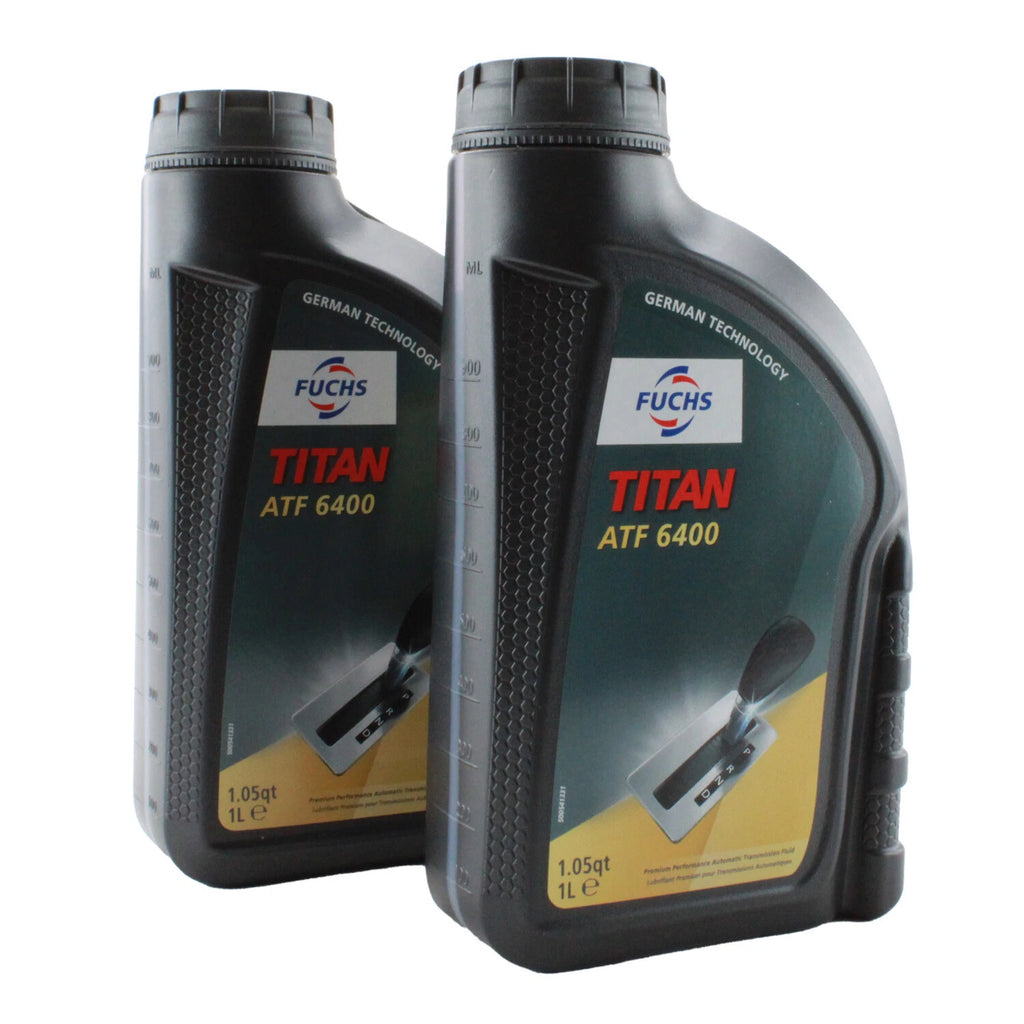 2X 1L Fuchs TITAN ATF 6400 Transmission Fluid for Acura BMW Ford VW (2010–2023)
