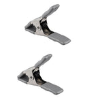 2pcs 4 Inch Spring Clamps for Woodworking Photography Backdrop