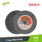 50 Pack of 4" Metal and Stainless Steel Cut Off Wheels