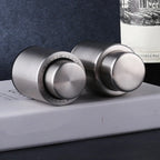 304 Stainless Steel Wine Stopper with Vacuum Pump for Wine Freshness