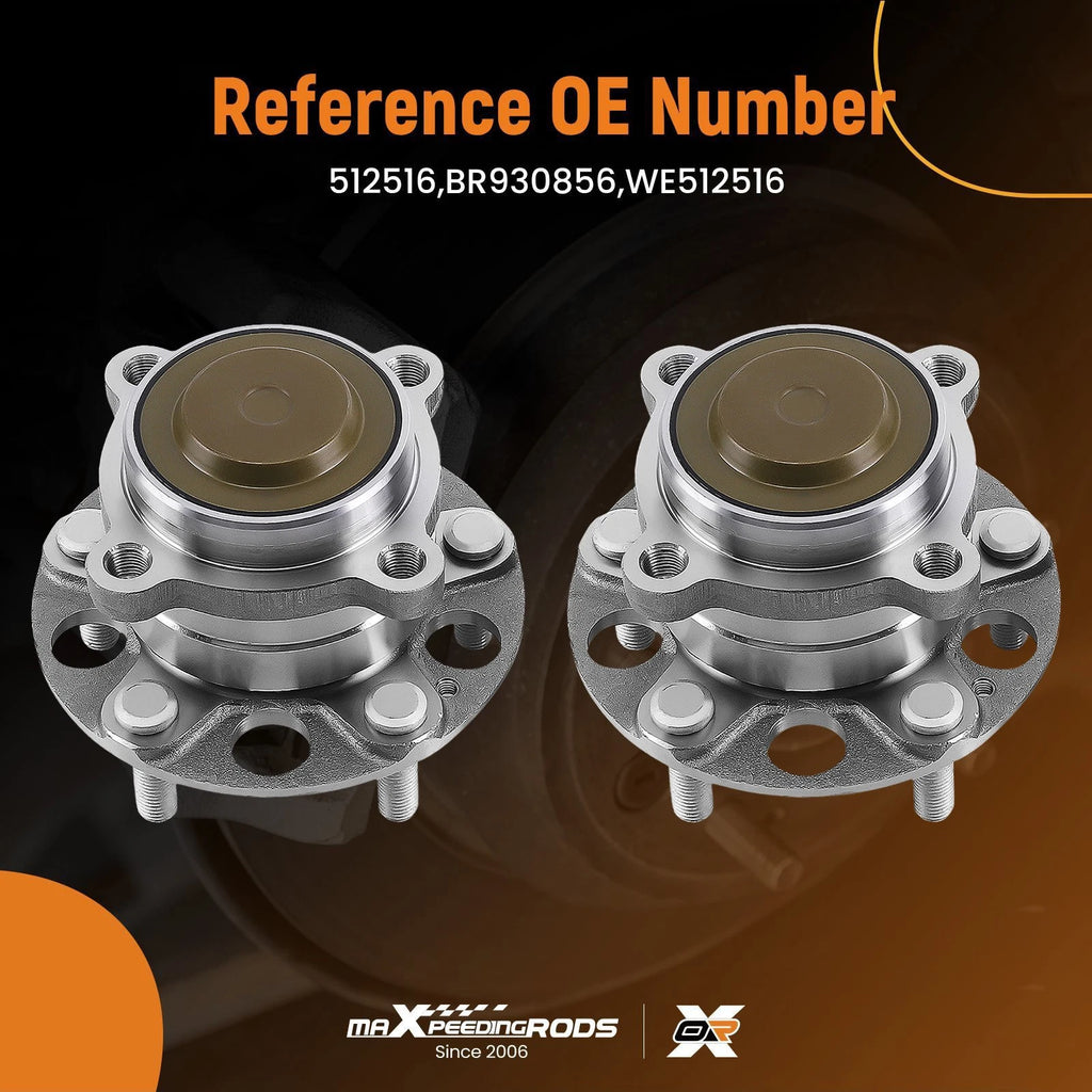 Rear Wheel Hub Assembly Pair for Honda Accord Hybrid (2018–2020)