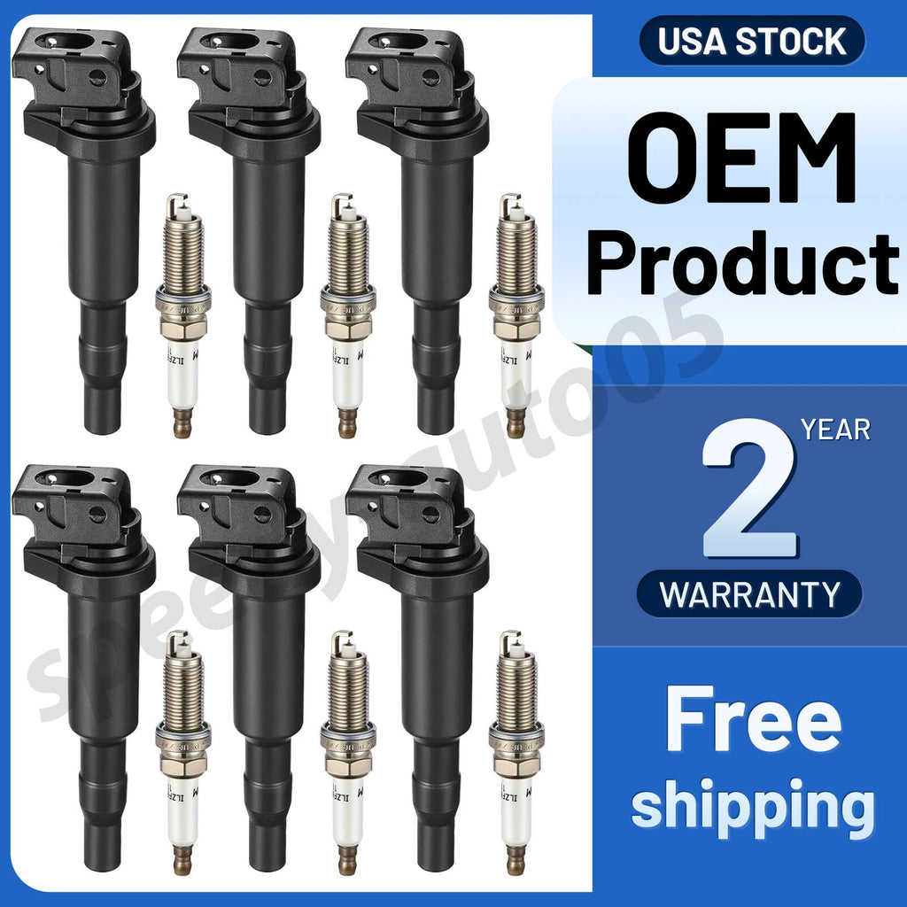 Ignition Coils and Spark Plugs for BMW 1-Series, 3-Series, 5-Series and Z4 (2010–2013)