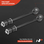 10x Inner Tie Rods & Rear Sway Bar Links for Ford F-250 (1985–1994) 4WD