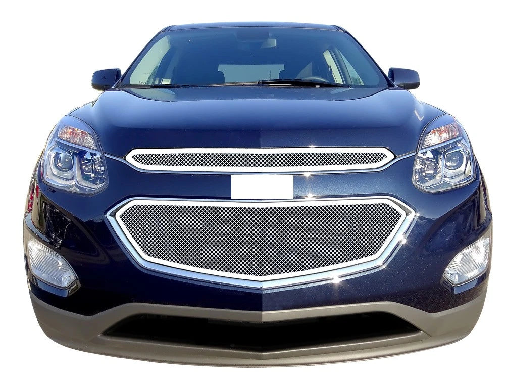 Stainless Steel Chrome Mesh Grille Insert for Chevy Equinox (2016–2017)