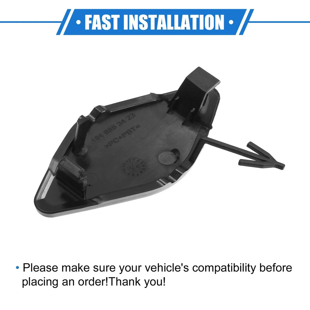 Front Bumper Tow Hook Eye Hole Cover for Mercedes-Benz ML 550 (2006-2011)