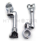 Chrome 1" 25mm Footpeg for Harley Sportster, Triumph Rocket, Suzuki Intruder