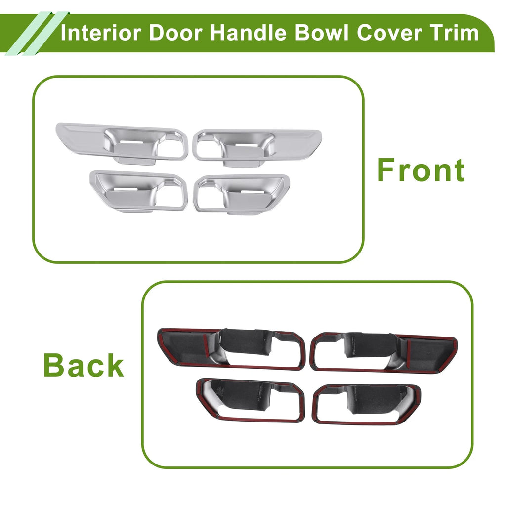 Interior Door Handle Bowl Cover Trim for Toyota Land Cruiser 250 (2020–2023)