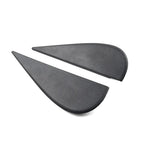 Black Door Side Mirror Triangle Flag Applique for Jeep Wrangler (2007-2018)