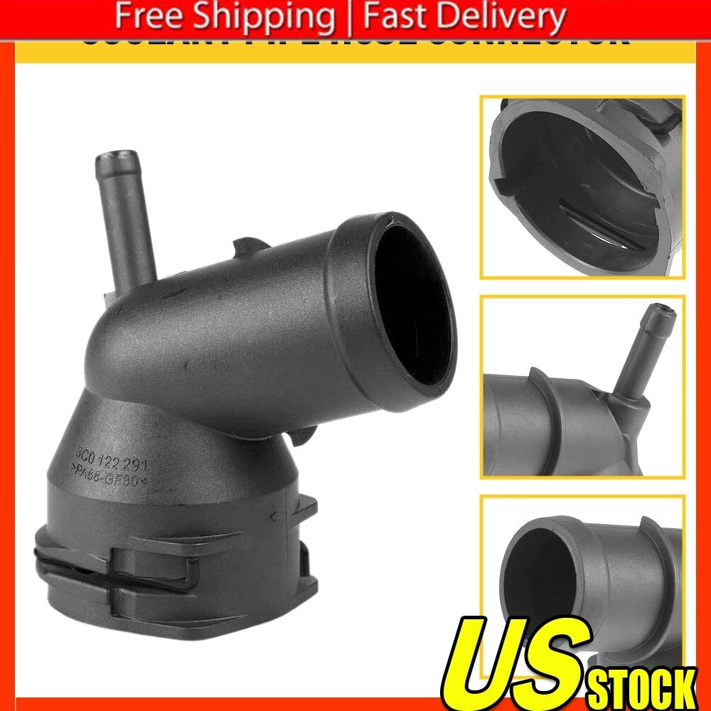 Radiator Hose Connector for VW CC, Passat, Golf, Jetta, Tiguan (2009–2019)