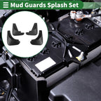 Mud Flaps Splash Guards for Buick Excelle (2004–2008) with Mount Accessories