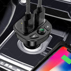 Bluetooth FM Transmitter Car Phone Charger for iPhone Android (2002–2019)