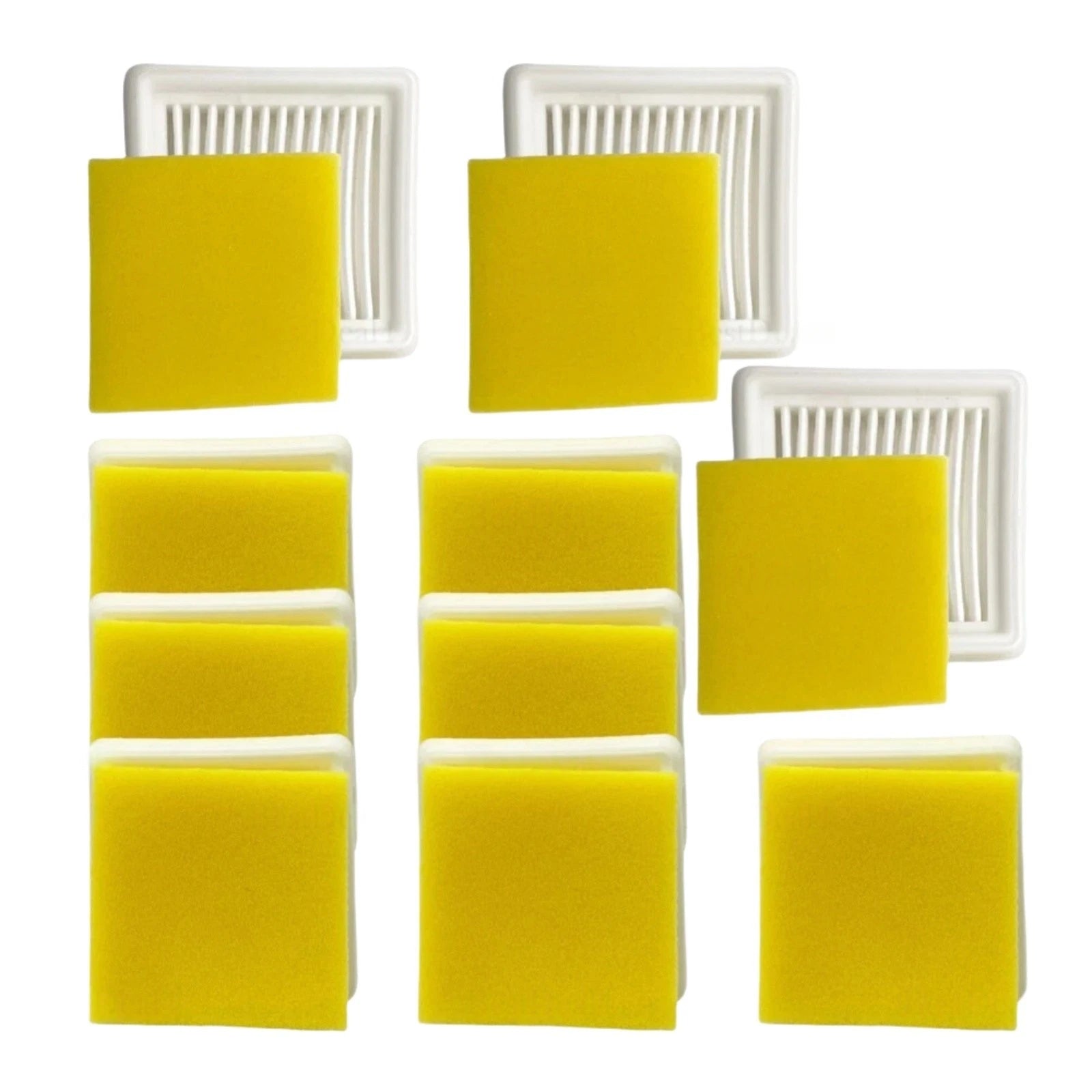 10PK Air Filter Combo for ECHO SRM-3020 SRM-3020T BRD-2620 PPT-2620 SRM-3020U