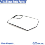 Rear View Mirror Glass with Backplate for Ford Expedition 2012-2017