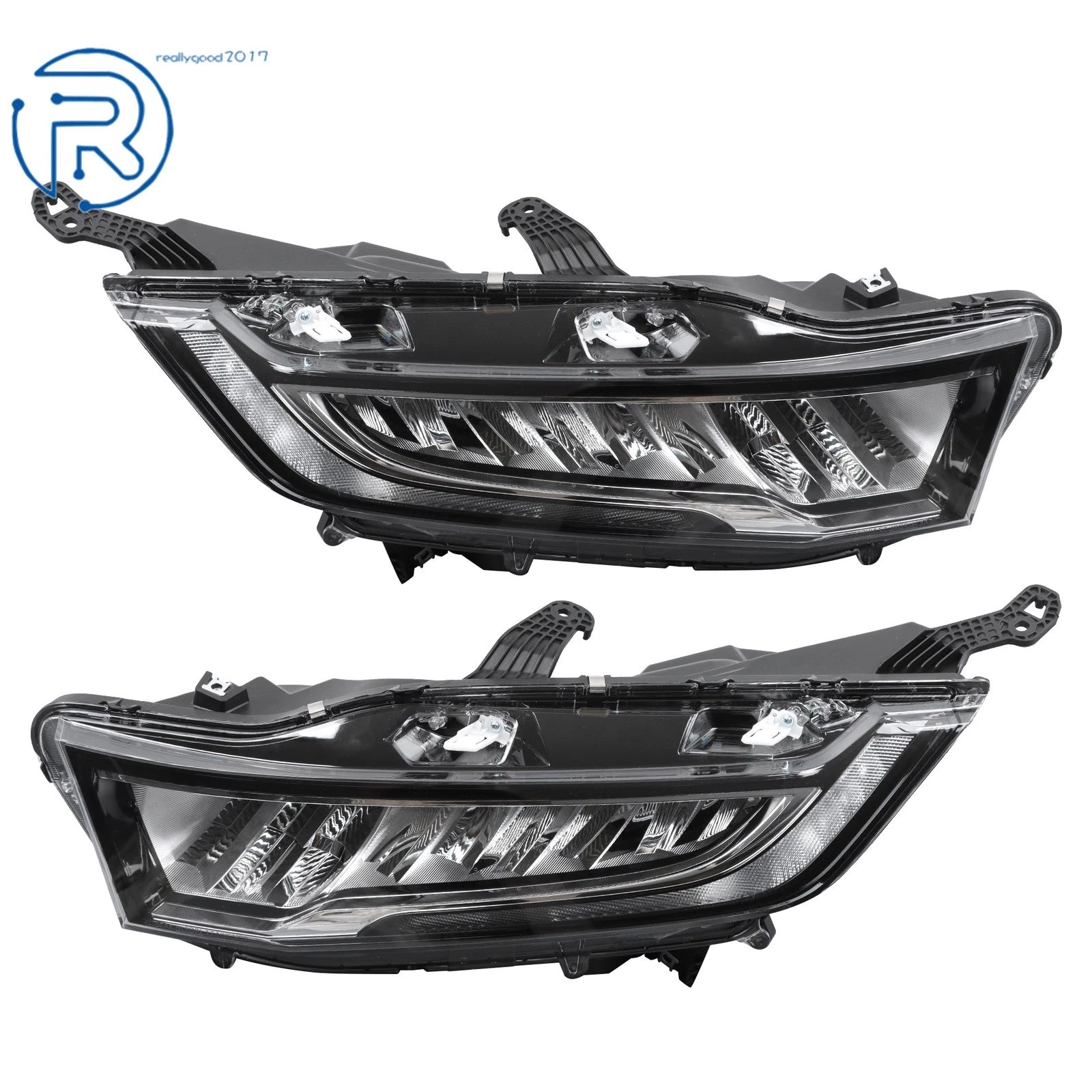 LED Headlights for Honda Odyssey (2021–2024) Right + Left Side, Clear Lens