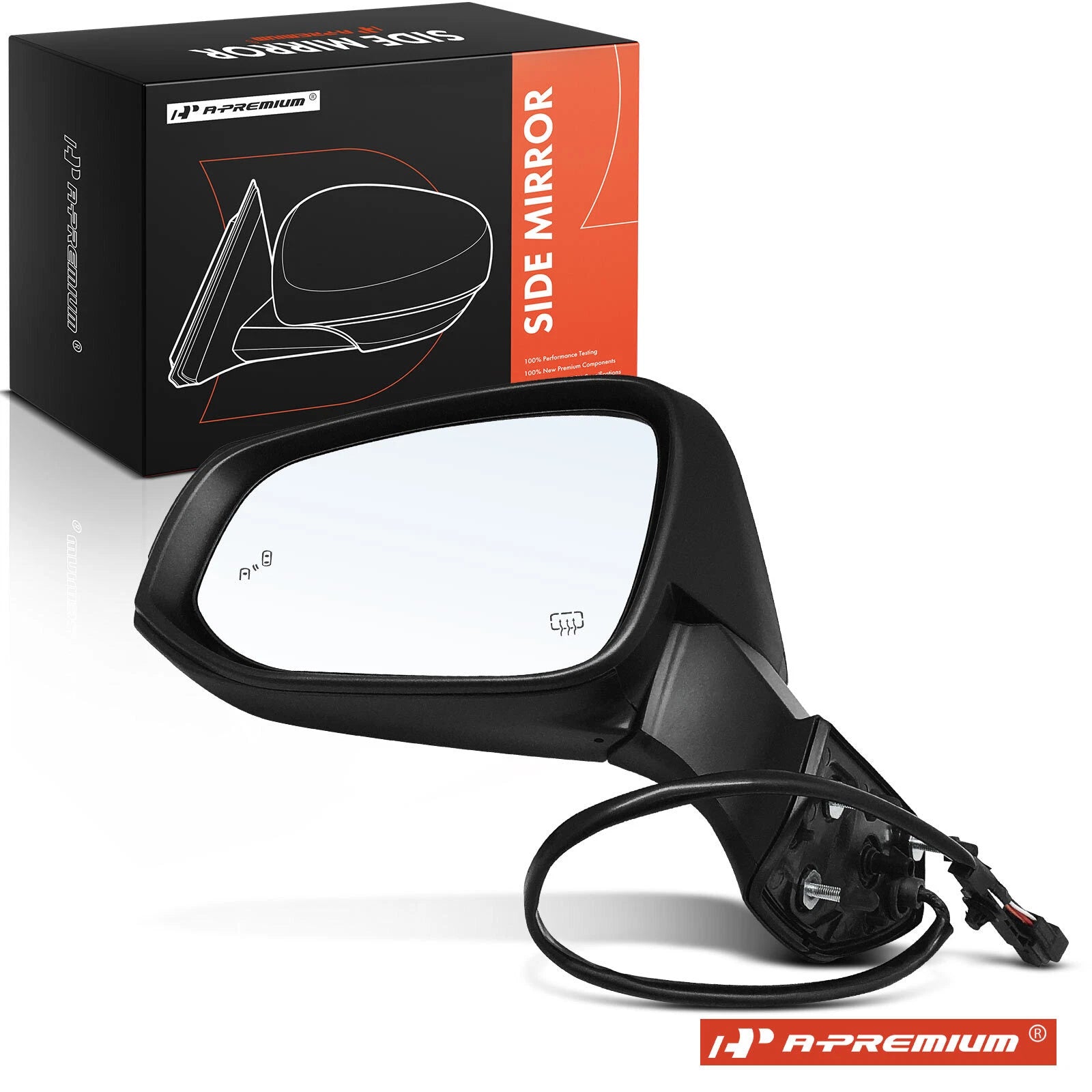 Driver Power Mirror Manual Fold Blind Spot for Toyota Highlander (2020–2023)