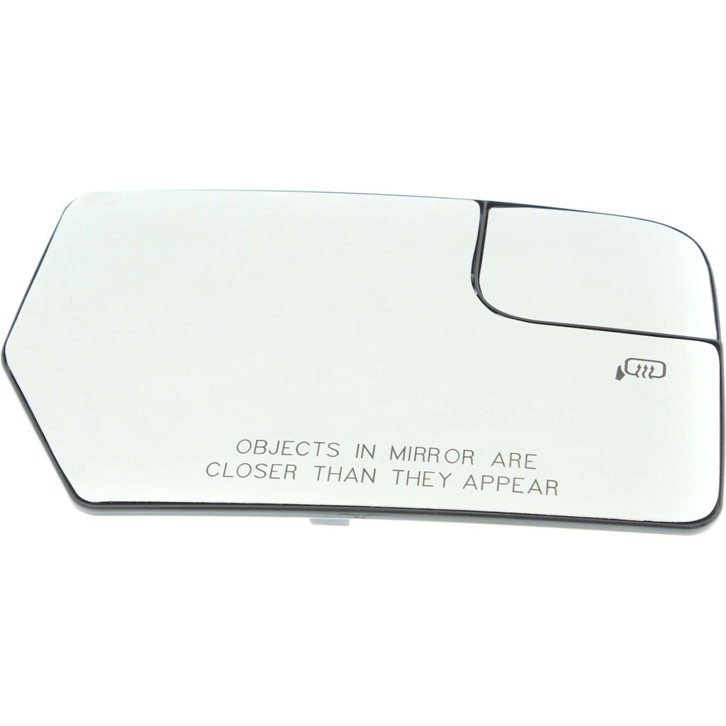Mirror Glass for Lincoln Navigator (2012–2014) with Backing Plate, Passenger Side