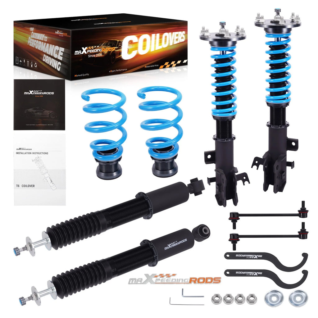 Coilover 24 Way Adjustable Shocks Struts for Acura RDX (2007–2012)