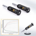 Rear Air Springs to Coil Springs Conversion Kit for Mercedes S500 (2000–2006)